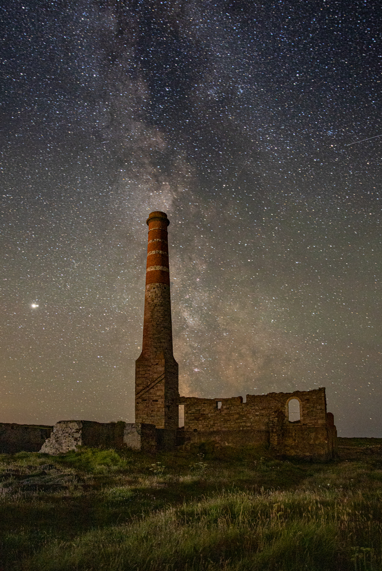 Milky Way over Levant Mine by Duncan Scobie