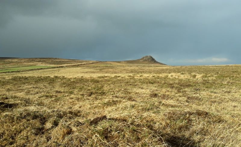 Carn Galva in the Penwith landscape