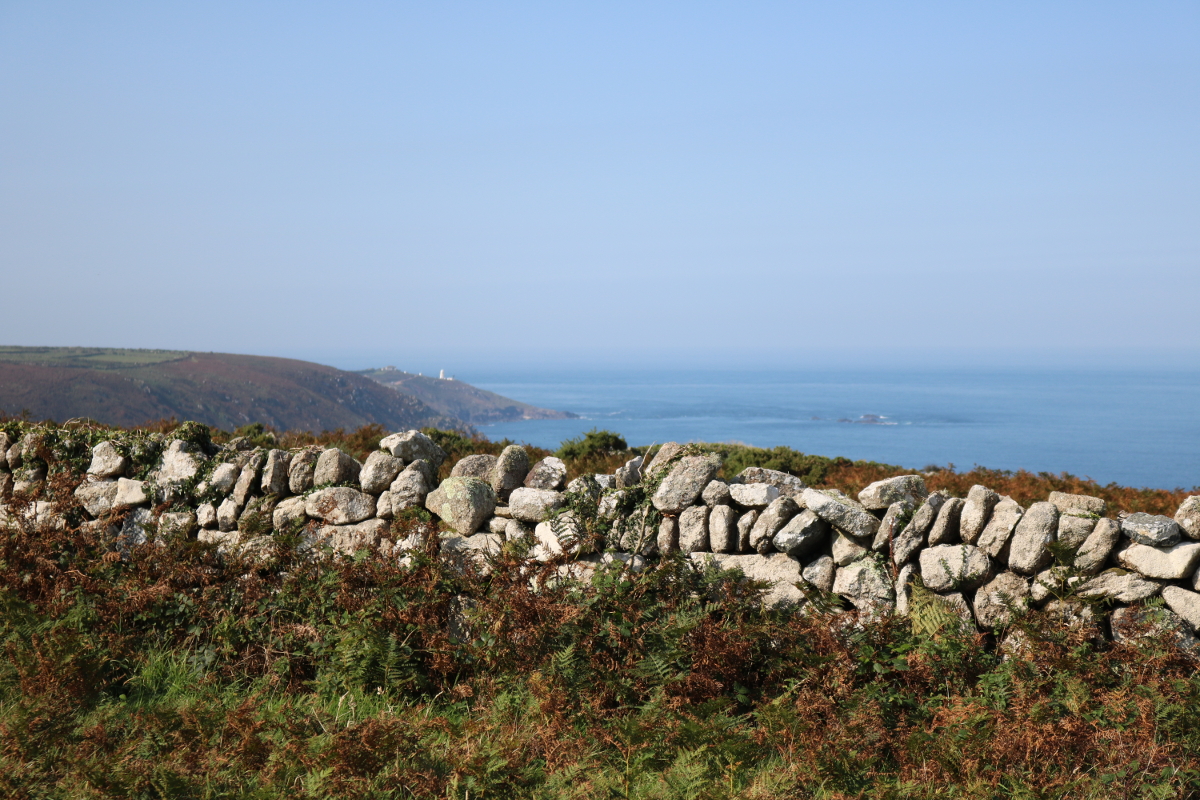 Cornish Hedge - Rosemergy towards Pendeen