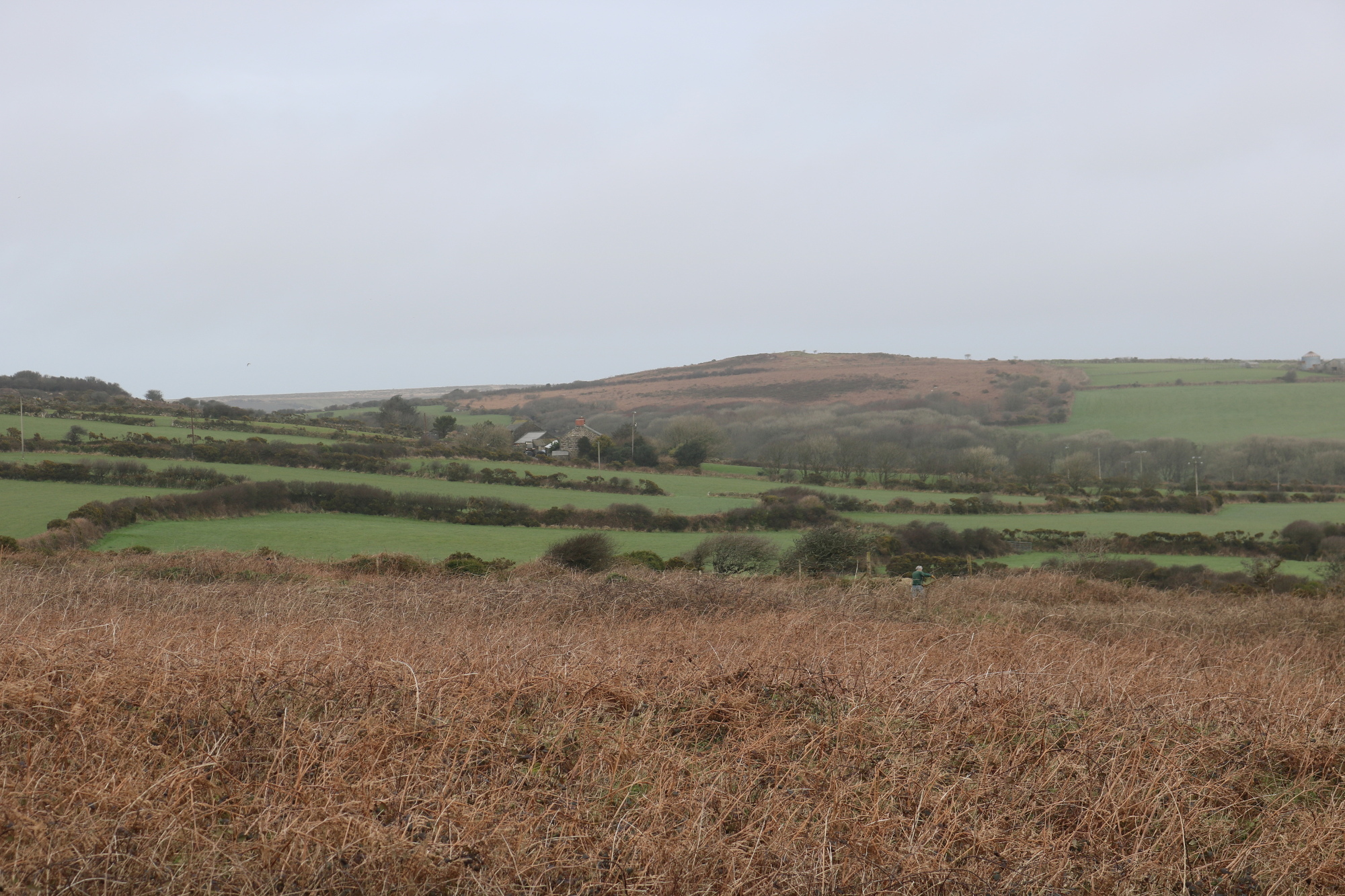 View over Goldherring, Sancreed Beacon and Beyond