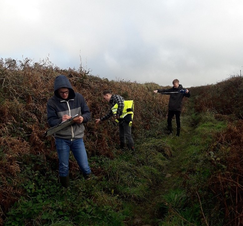 Duchy College student Reece Barnicoat in the Penwith landscape