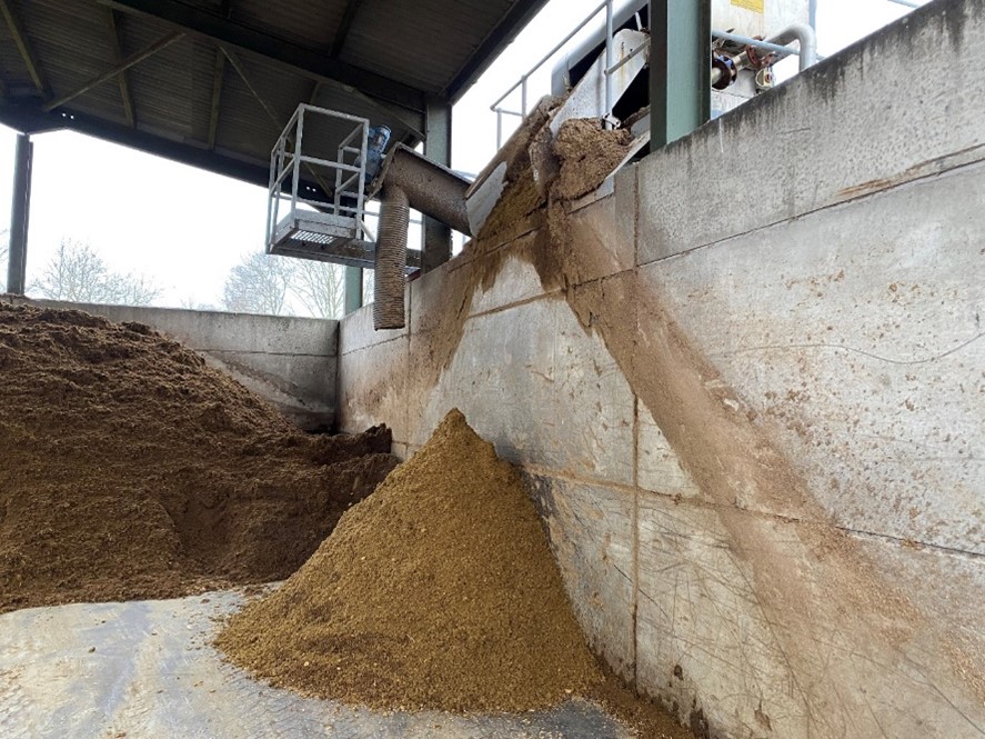 Slurry separation system at Harper Adams University